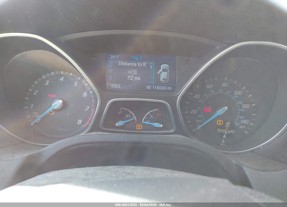 2014 FORD FOCUS SE VIN: 1FADP3K21EL286160