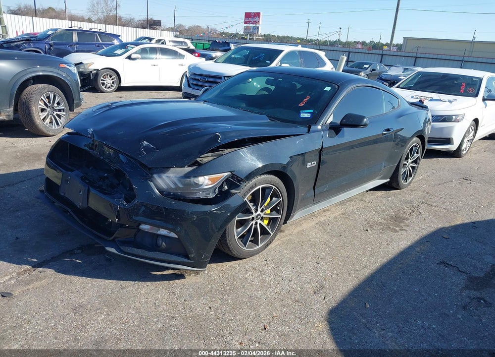 2017 FORD MUSTANG GT VIN: 1FA6P8CF5H5333612