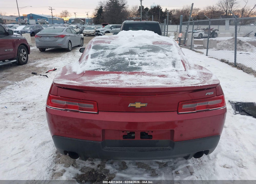 2014 CHEVROLET CAMARO 2LT VIN: 2G1FC1E32E9182011