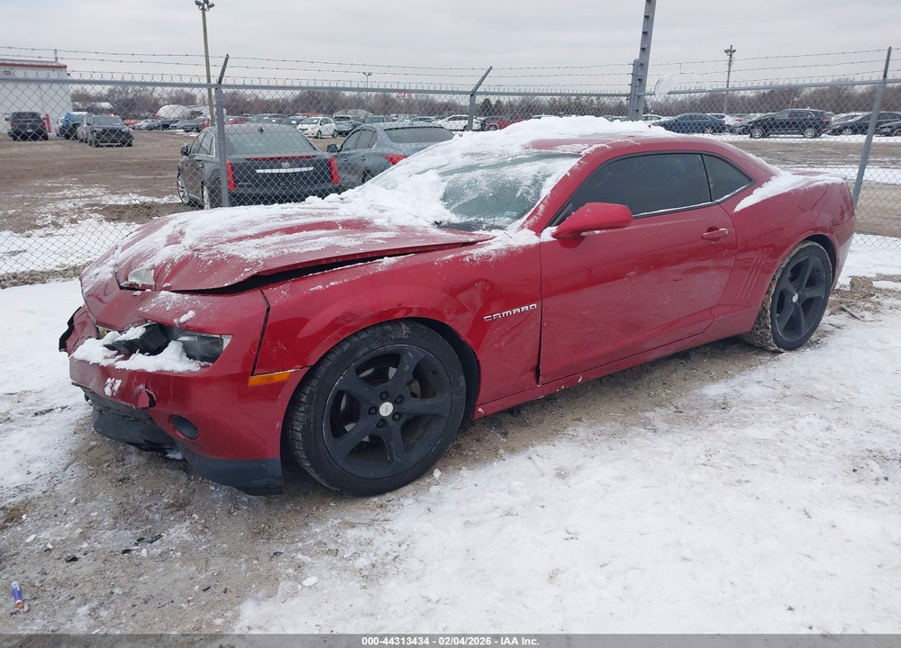 2014 CHEVROLET CAMARO 2LT VIN: 2G1FC1E32E9182011