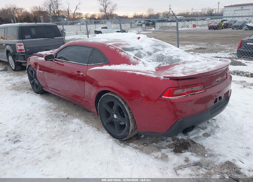 2014 CHEVROLET CAMARO 2LT VIN: 2G1FC1E32E9182011