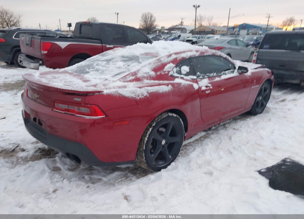 2014 CHEVROLET CAMARO 2LT VIN: 2G1FC1E32E9182011