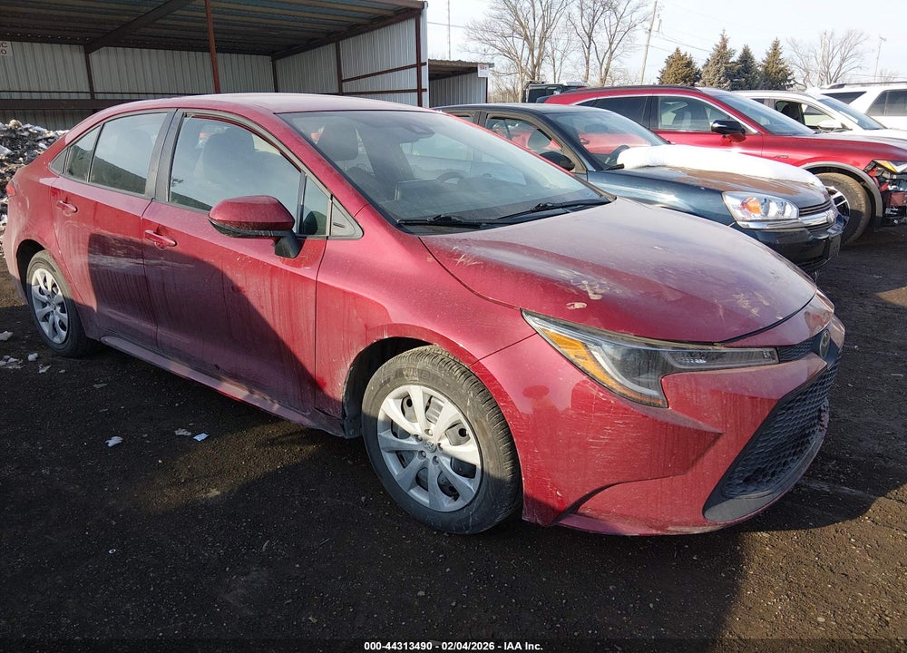 2022 TOYOTA COROLLA LE VIN: 5YFEPMAE0NP306681