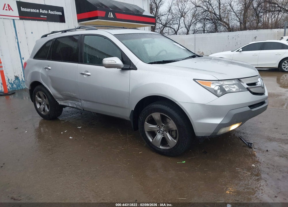 2007 ACURA MDX SPORT PACKAGE VIN: 2HNYD28587H522250