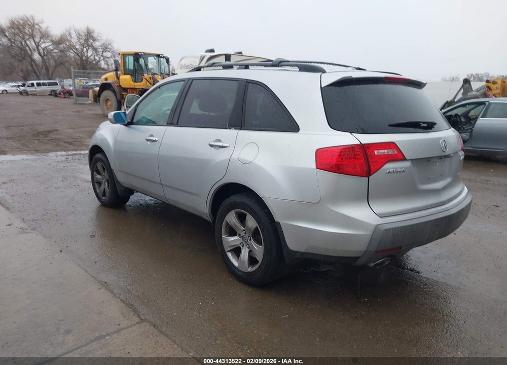 2007 ACURA MDX SPORT PACKAGE VIN: 2HNYD28587H522250