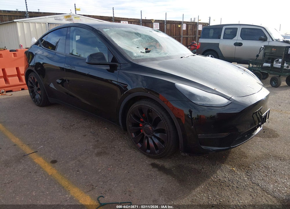 2021 TESLA MODEL Y PERFORMANCE DUAL MOTOR ALL-WHEEL DRIVE VIN: 5YJYGDEFXMF230476
