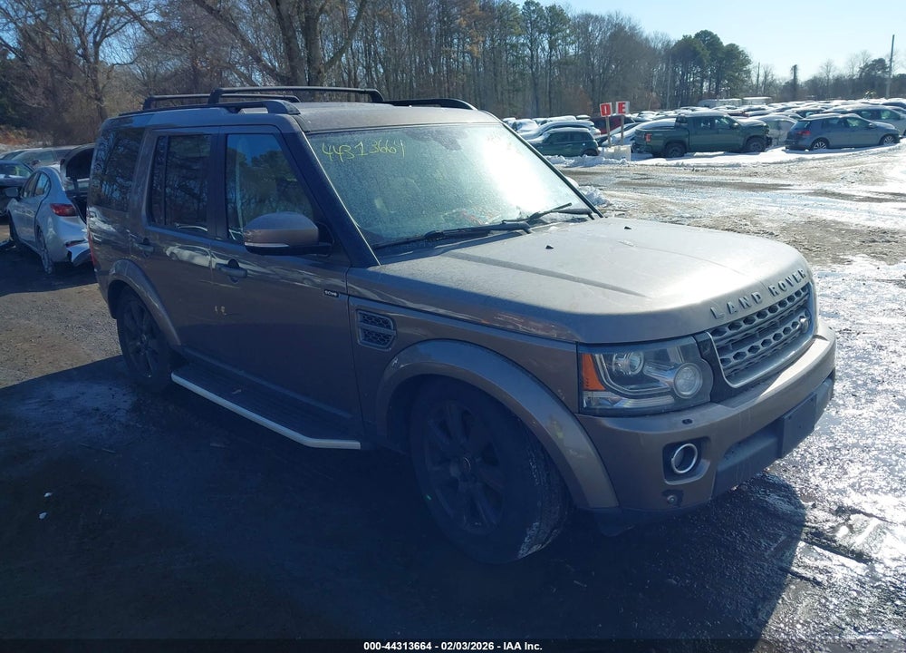 2016 LAND ROVER LR4 VIN: SALAG2V62GA793484