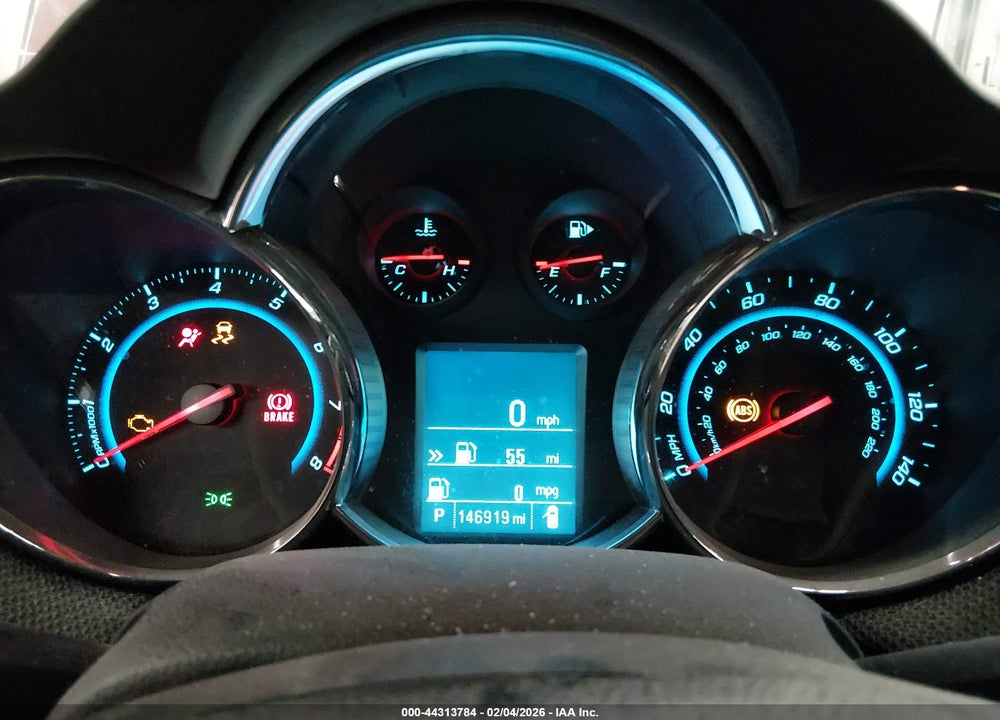 2012 CHEVROLET CRUZE 1LT VIN: 1G1PF5SC3C7185005