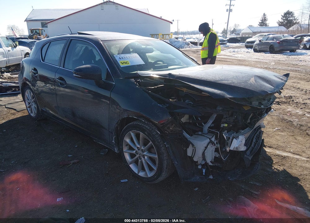 2013 LEXUS CT 200H VIN: JTHKD5BH9D2169312