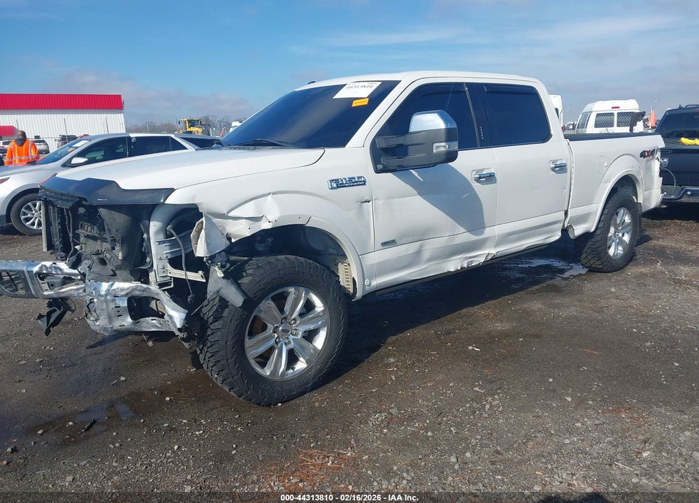 2016 FORD F-150 PLATINUM VIN: 1FTFW1EG7GFC27777