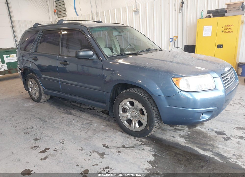 2007 SUBARU FORESTER 2.5X VIN: JF1SG63607H737563
