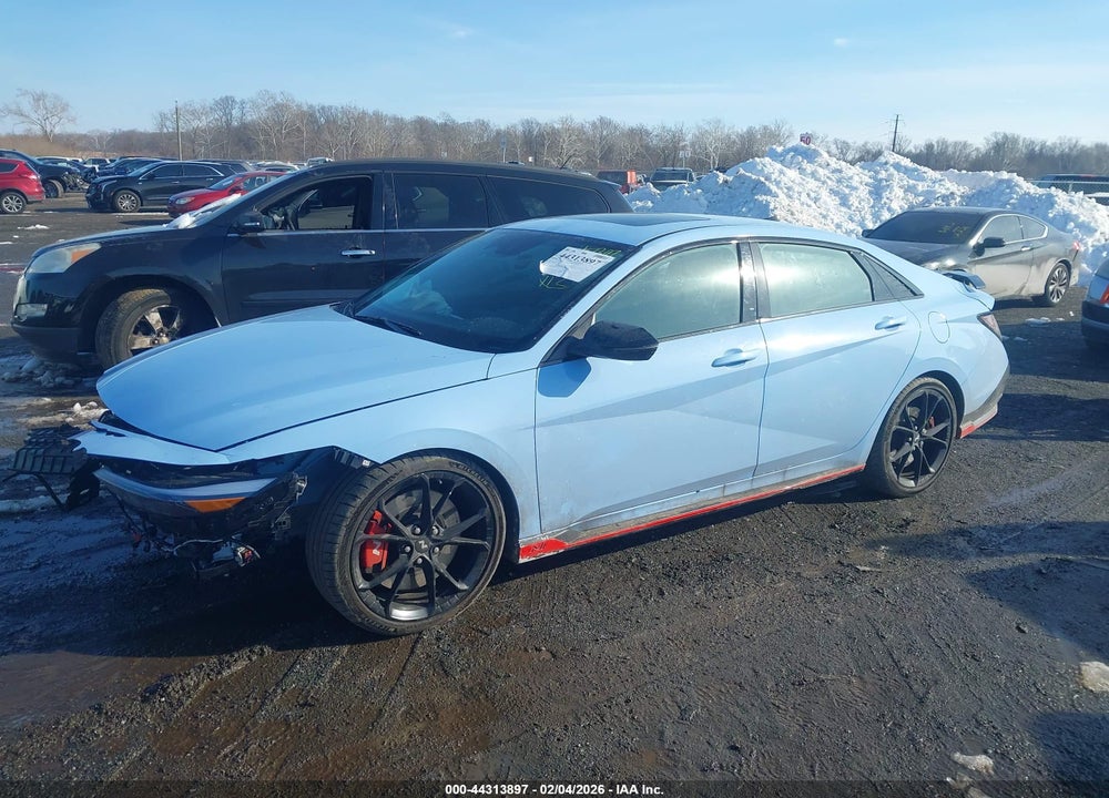 2025 HYUNDAI ELANTRA N VIN: KMHLW4DK8SU034158