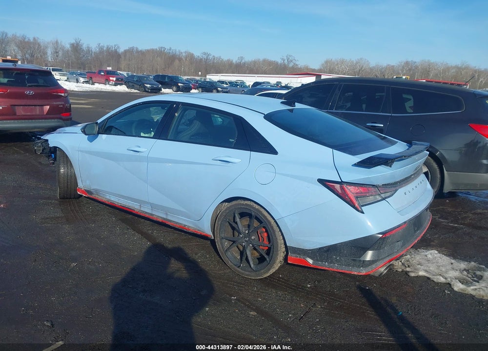 2025 HYUNDAI ELANTRA N VIN: KMHLW4DK8SU034158