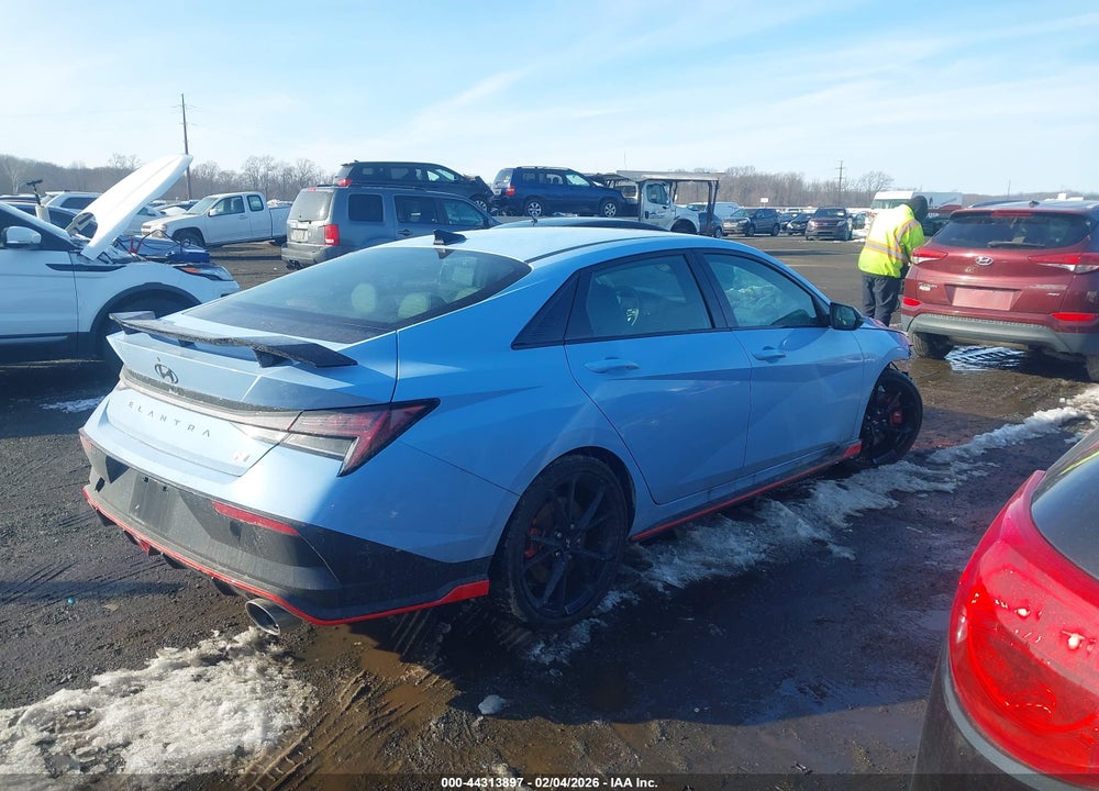 2025 HYUNDAI ELANTRA N VIN: KMHLW4DK8SU034158