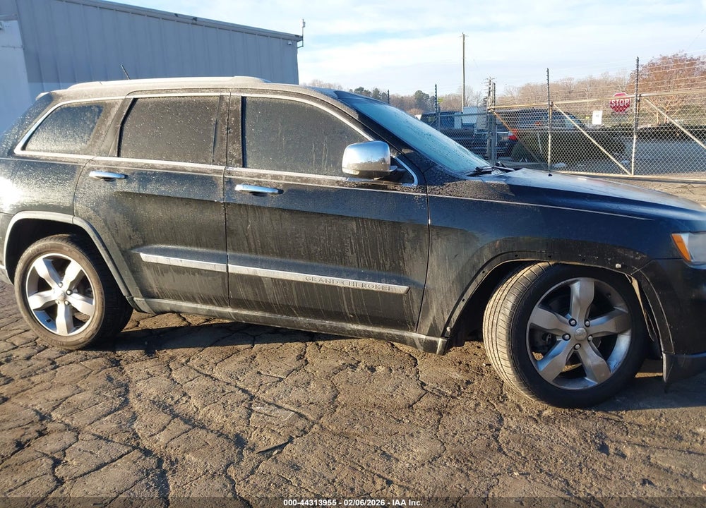 2011 JEEP GRAND CHEROKEE OVERLAND VIN: 1J4RR6GT8BC606514