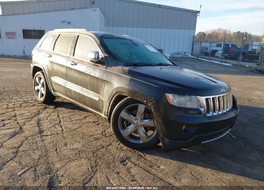 2011 JEEP GRAND CHEROKEE OVERLAND VIN: 1J4RR6GT8BC606514