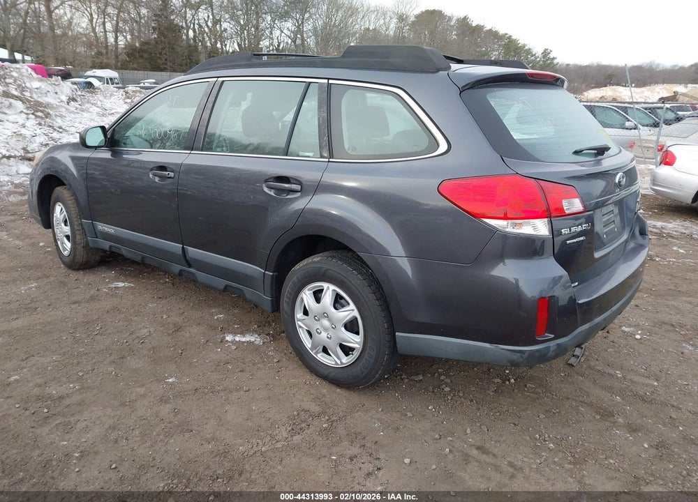2013 SUBARU OUTBACK 2.5I VIN: 4S4BRBAC2D3275565
