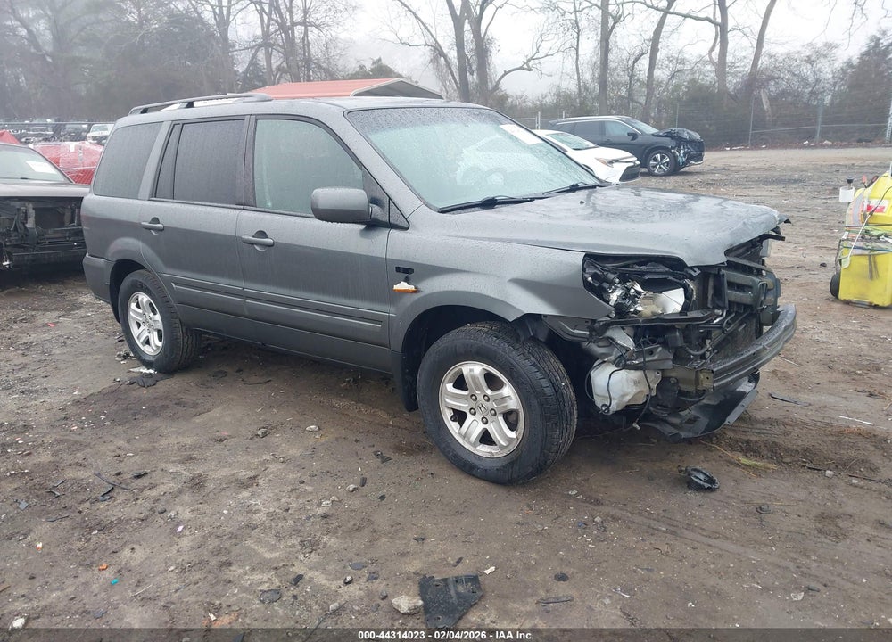 2008 HONDA PILOT VP VIN: 5FNYF282X8B017338