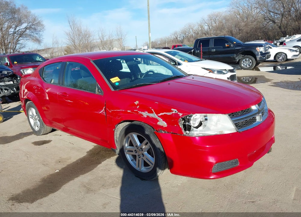 2014 DODGE AVENGER SE VIN: 1C3CDZAG9EN225355