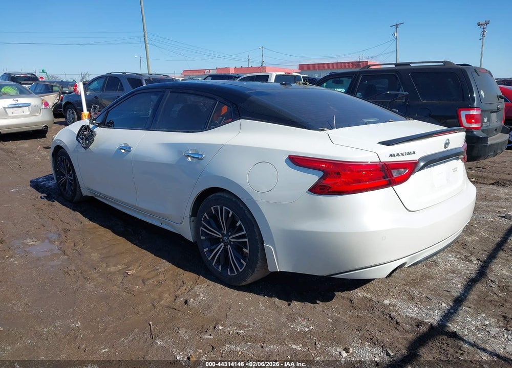 2016 NISSAN MAXIMA 3.5 PLATINUM/3.5 S/3.5 SL/3.5 SR/3.5 SV VIN: 1N4AA6AP7GC398015