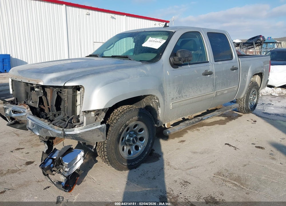 2011 GMC SIERRA 1500 SL VIN: 3GTP1UEA1BG347985
