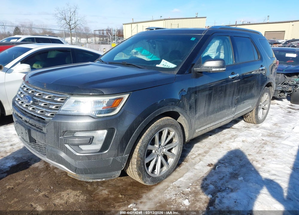 2016 FORD EXPLORER LIMITED VIN: 1FM5K8F89GGD15114