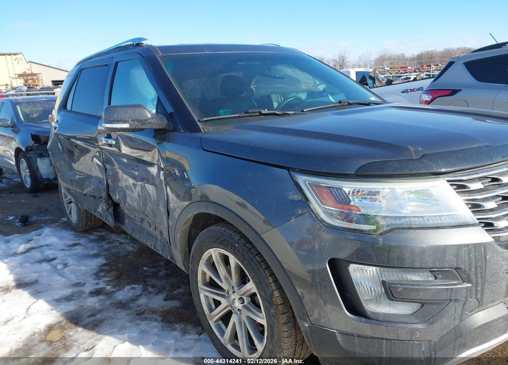 2016 FORD EXPLORER LIMITED VIN: 1FM5K8F89GGD15114