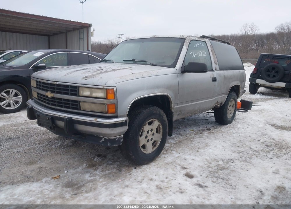 1992 CHEVROLET BLAZER K1500 VIN: 1GNEK18K4NJ358867