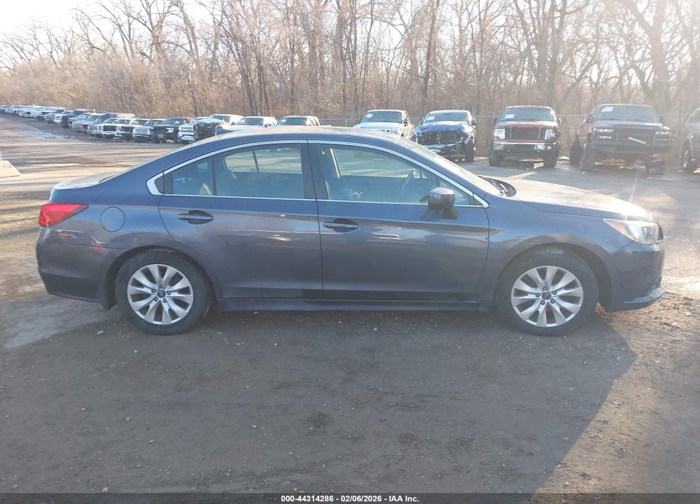 2016 SUBARU LEGACY 2.5I PREMIUM VIN: 4S3BNBC66G3035625