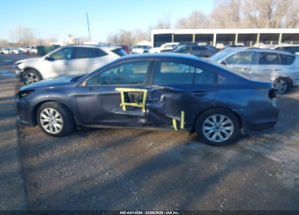2016 SUBARU LEGACY 2.5I PREMIUM VIN: 4S3BNBC66G3035625