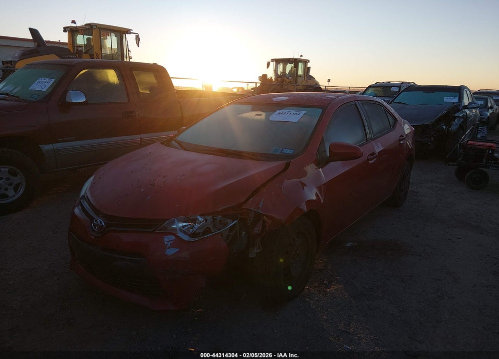 2016 TOYOTA COROLLA LE VIN: 5YFBURHE1GP487419