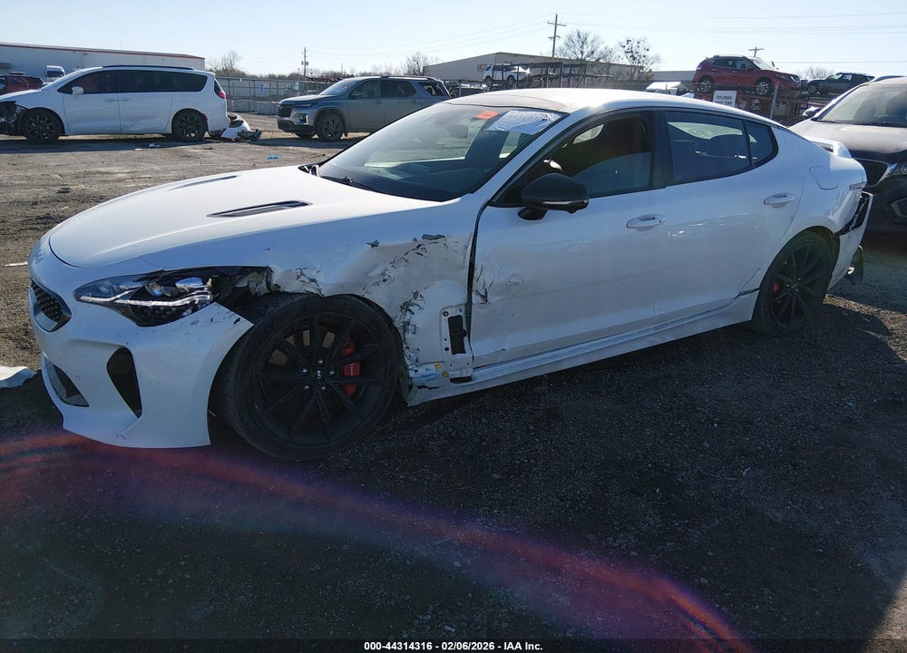 2022 KIA STINGER GT2 VIN: KNAE55LC6N6118873
