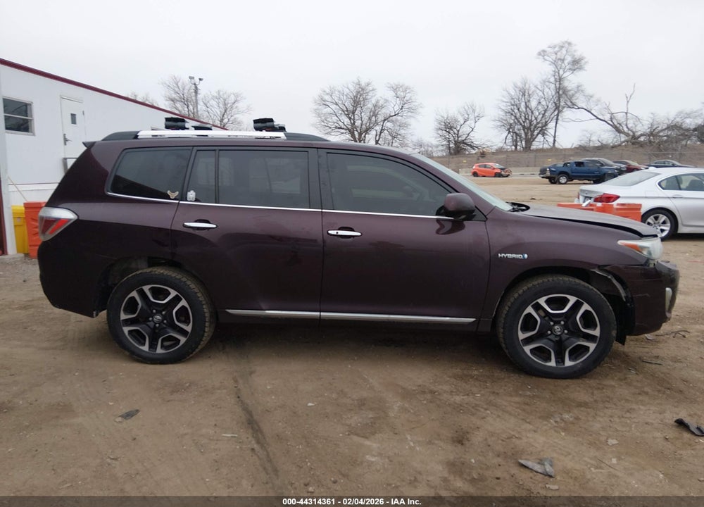 2012 TOYOTA HIGHLANDER HYBRID LIMITED V6 VIN: JTEDC3EHXC2009267