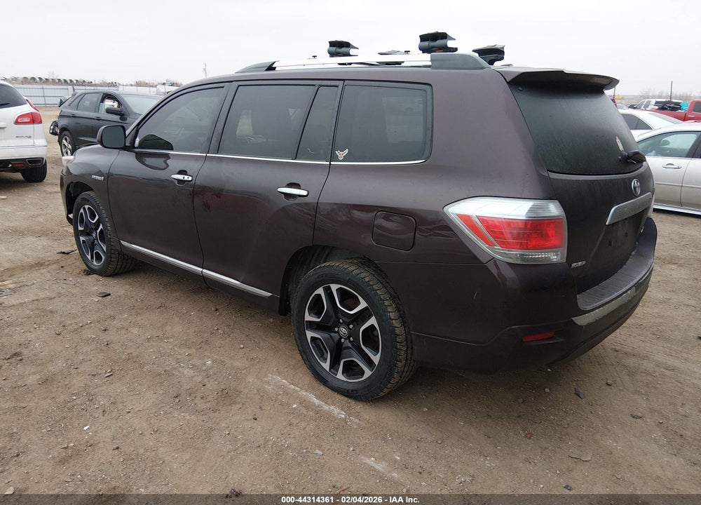 2012 TOYOTA HIGHLANDER HYBRID LIMITED V6 VIN: JTEDC3EHXC2009267