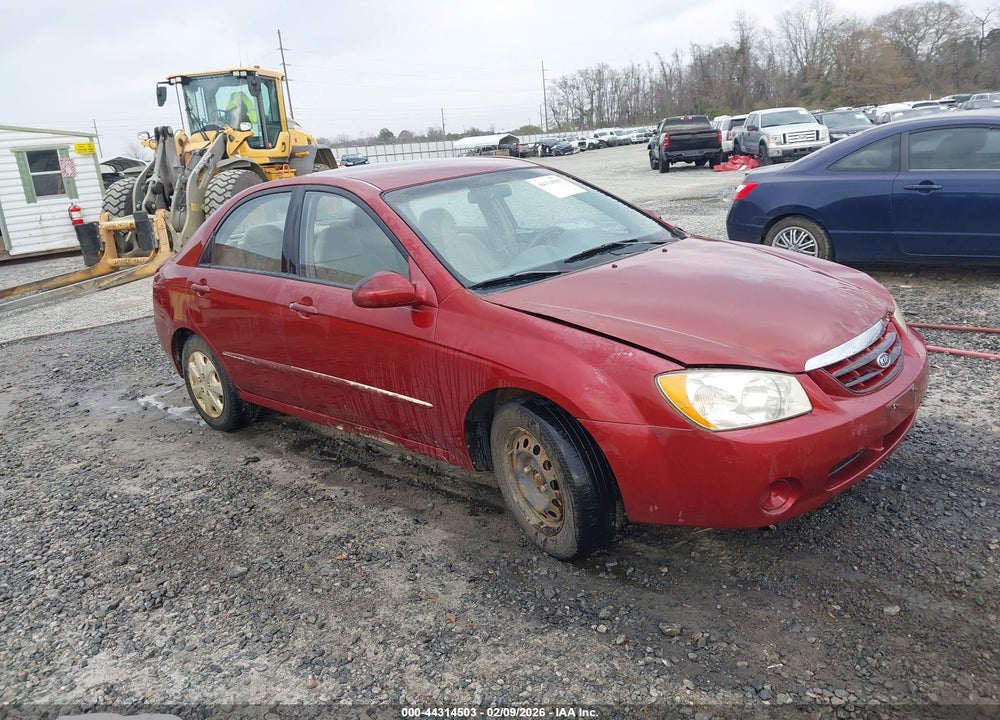 2004 KIA SPECTRA EX/LX VIN: KNAFE121045012761