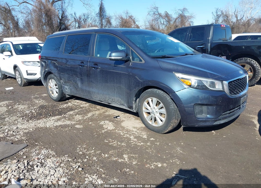 2016 KIA SEDONA LX VIN: KNDMB5C18G6191476