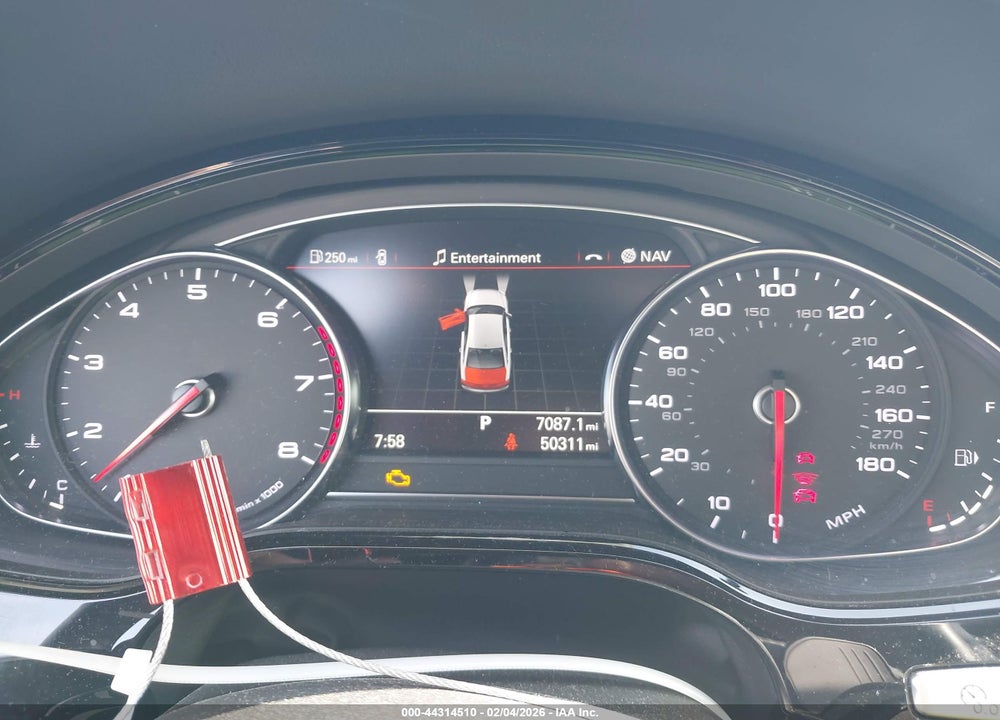2016 AUDI A8 L 3.0T VIN: WAU34AFD6GN015470