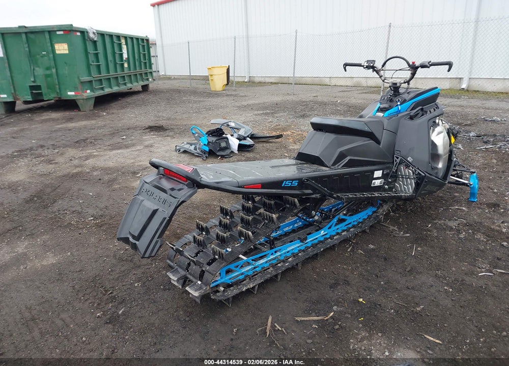 2022 POLARIS 850 PRO RMK 155 VIN: SN1TFK8R5NC230663