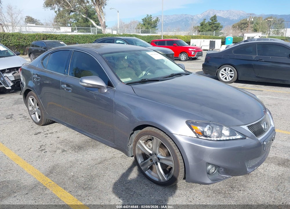 2012 LEXUS IS 250 VIN: JTHBF5C23C5184275