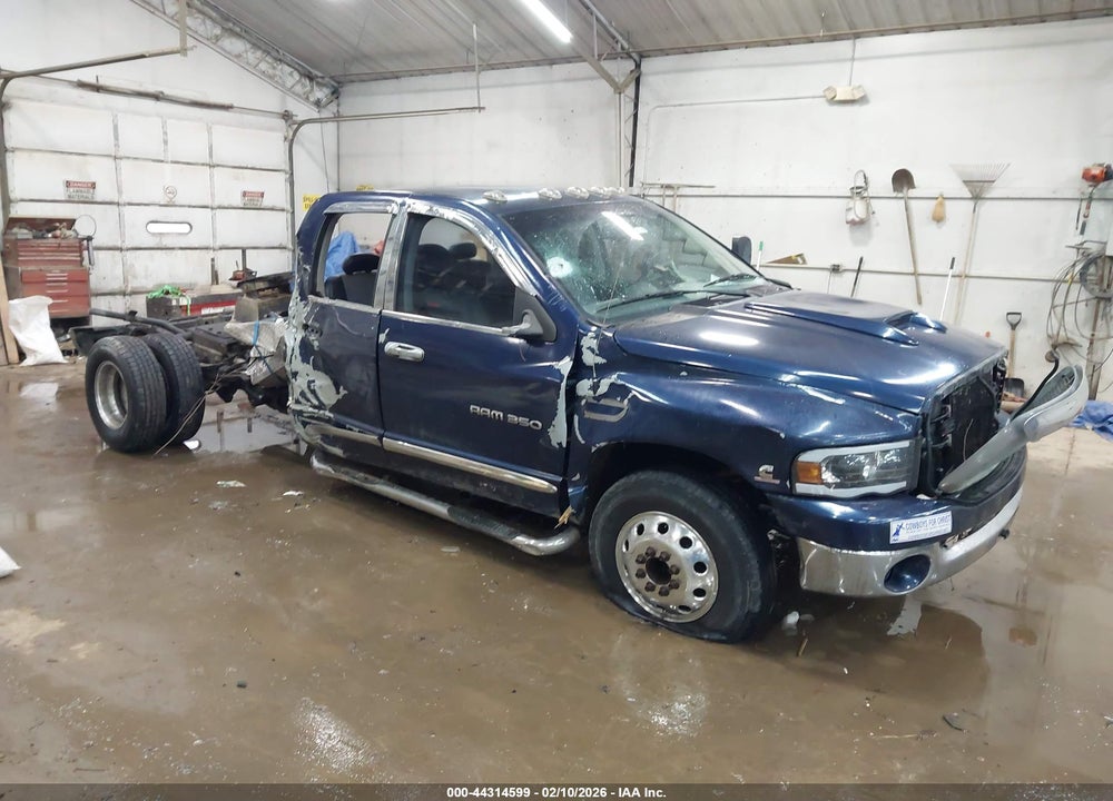 2004 DODGE RAM 3500 SLT/LARAMIE VIN: 3D7MA48C54G152416