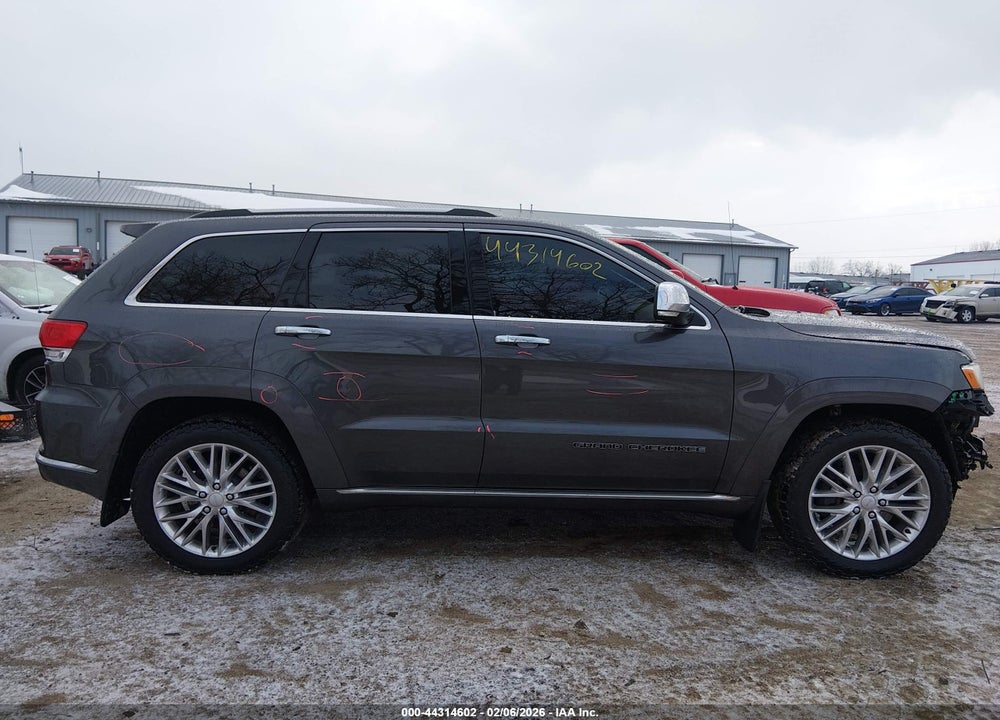 2017 JEEP GRAND CHEROKEE SUMMIT 4X4 VIN: 1C4RJFJT3HC941162