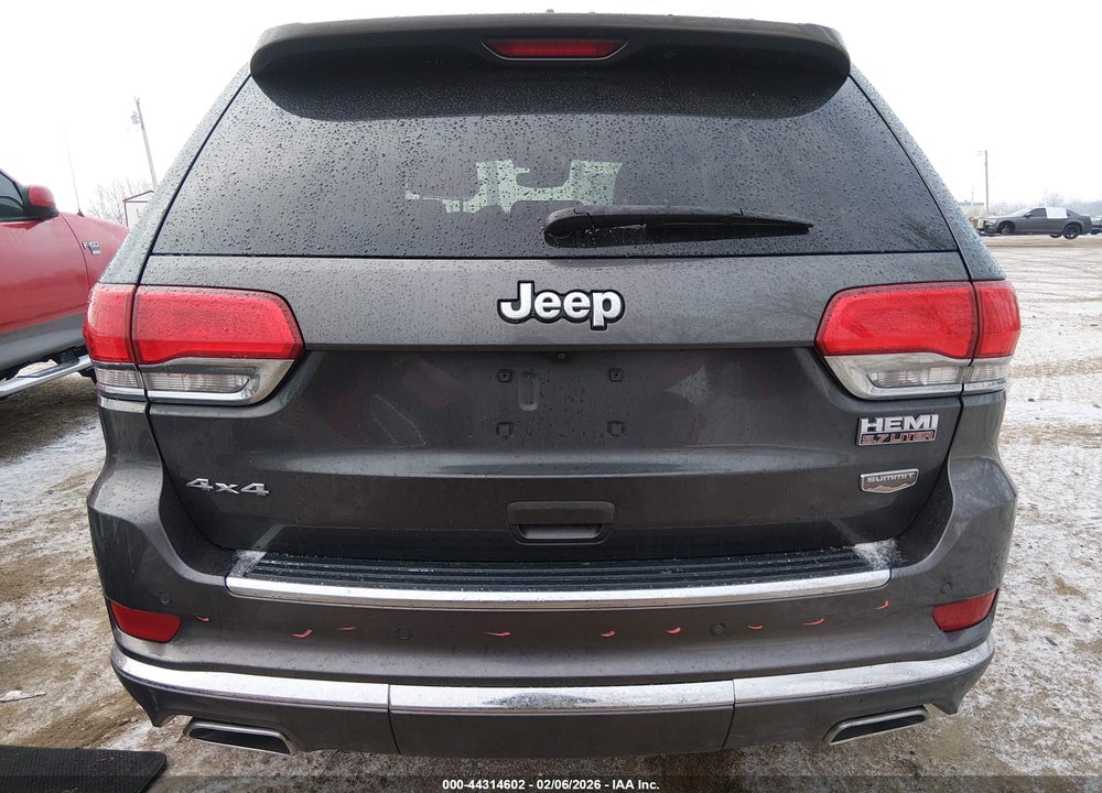 2017 JEEP GRAND CHEROKEE SUMMIT 4X4 VIN: 1C4RJFJT3HC941162