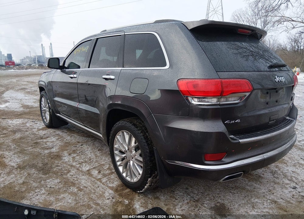 2017 JEEP GRAND CHEROKEE SUMMIT 4X4 VIN: 1C4RJFJT3HC941162