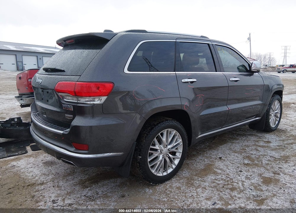 2017 JEEP GRAND CHEROKEE SUMMIT 4X4 VIN: 1C4RJFJT3HC941162