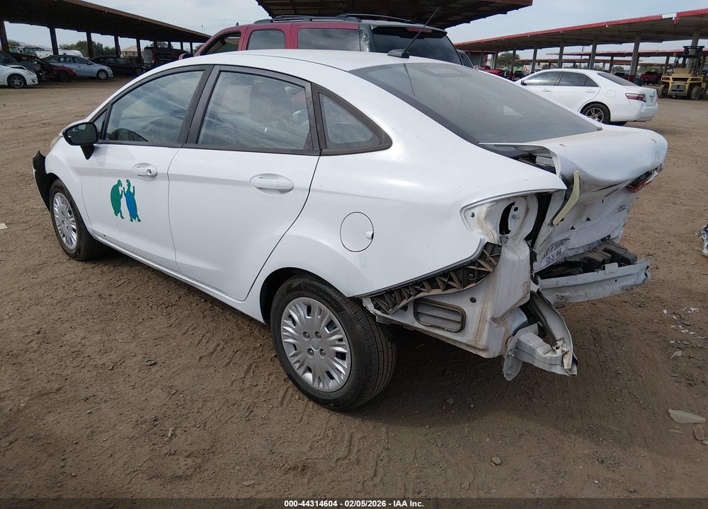 2017 FORD FIESTA S VIN: 3FADP4AJ4HM137890