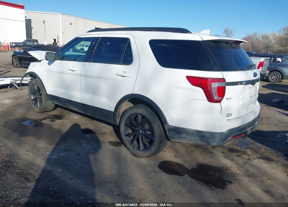 2017 FORD EXPLORER XLT VIN: 1FM5K8D88HGE29156