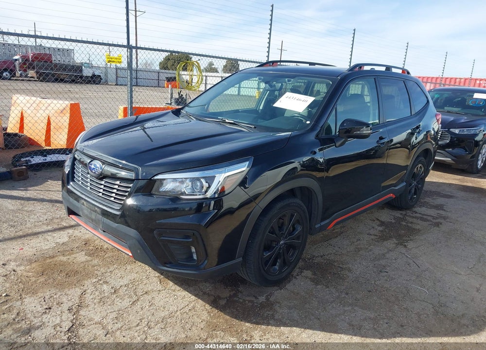 2019 SUBARU FORESTER SPORT VIN: JF2SKAJCXKH499302