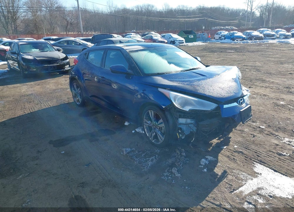 2017 HYUNDAI VELOSTER VALUE EDITION VIN: KMHTC6AD7HU317220