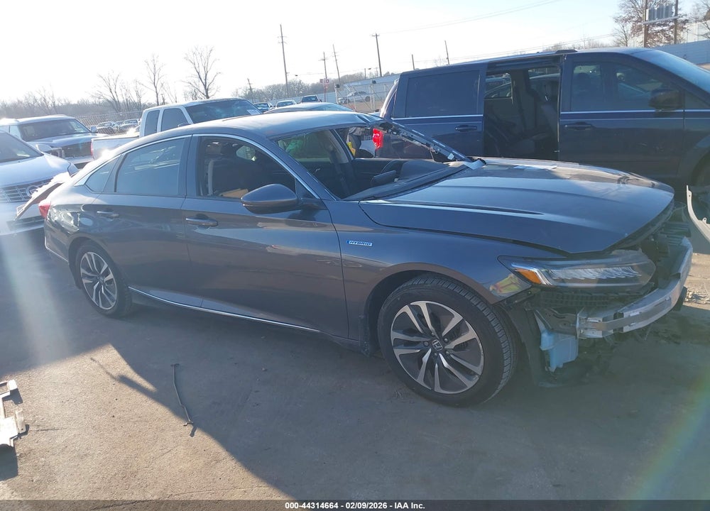 2022 HONDA ACCORD HYBRID EX-L VIN: 1HGCV3F51NA027651