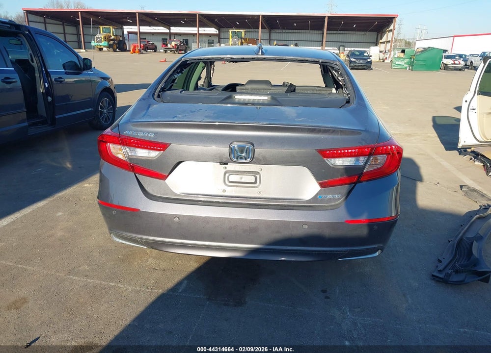 2022 HONDA ACCORD HYBRID EX-L VIN: 1HGCV3F51NA027651